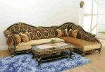 Sofa Sudut Mewah jati
