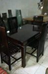 Meja makan kursi 6 minimalis